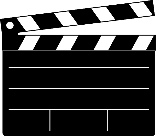 clapperboard, action